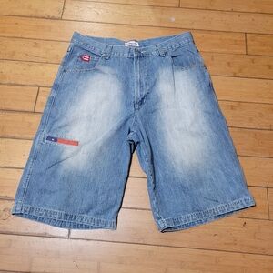 Vintage Mega Puerto Rico Denim Y2K Streetwear Shorts  Men's 36 Rare